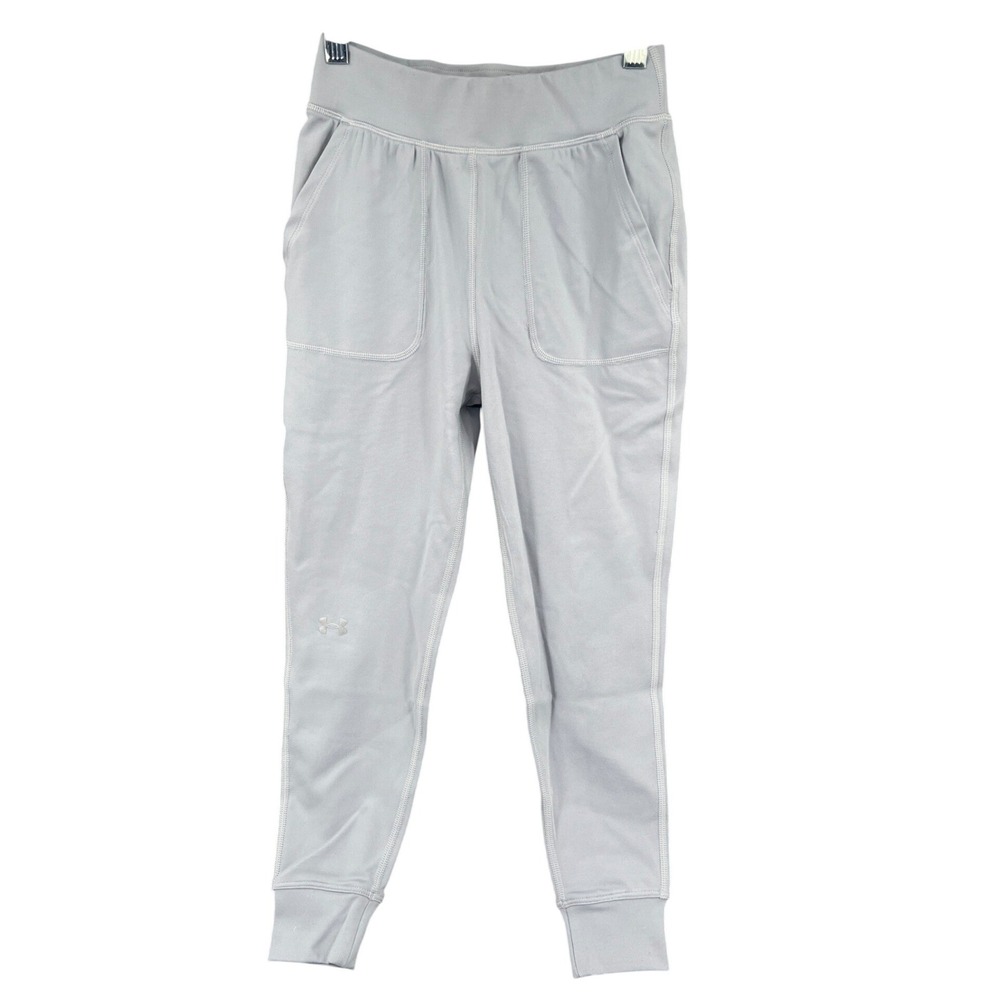 Under Armour Movement Jogger Girls YXS Grey Fitted Performance Athletic‎ Pants
